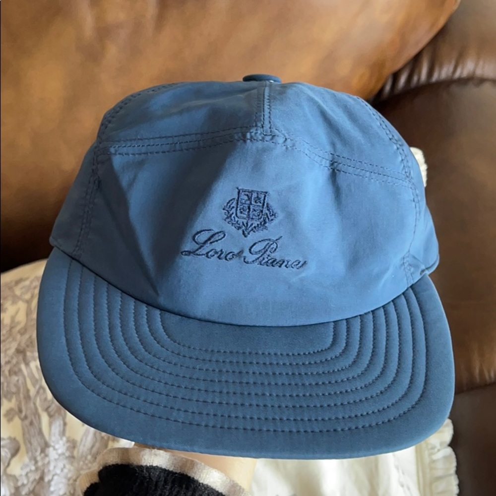Loro Piana women’s cap hat with embroidered logo